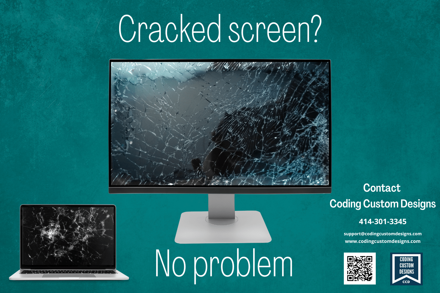 CCD Crack Screen Repair